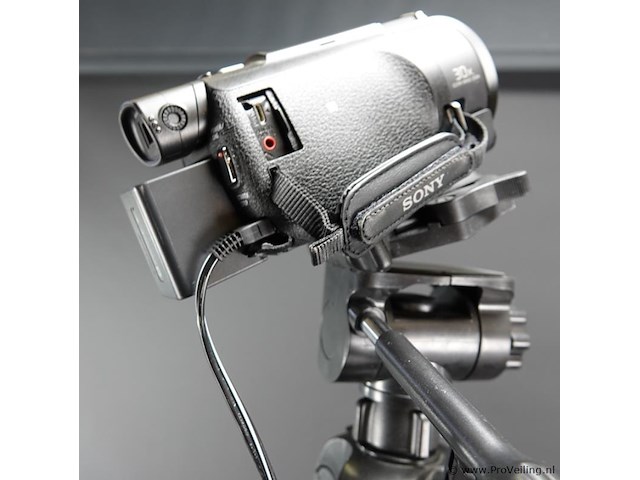 Sony fdr-ax53 4k videocamera - afbeelding 11 van  15