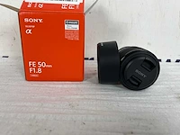 Sony fe 50mm f/1.8 - prime len - afbeelding 2 van  3