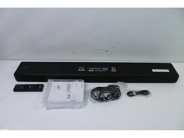 Sony ht-a3000 - dolby atmos soundbar - zwart - afbeelding 3 van  3