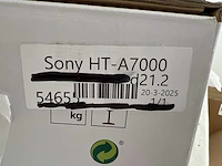 Sony ht-a7000 - dolby atmos soundbar - 7.1.2 - zwart - afbeelding 3 van  6