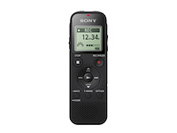 Sony icdpx470 digitale wide stereo mp3-voicerecorder usb 4 gb geheugen sd-geheugen en 55 uur opnametijd - afbeelding 1 van  1