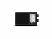 Sony icf-506 transistorradio vhf (fm) zwart - afbeelding 1 van  2