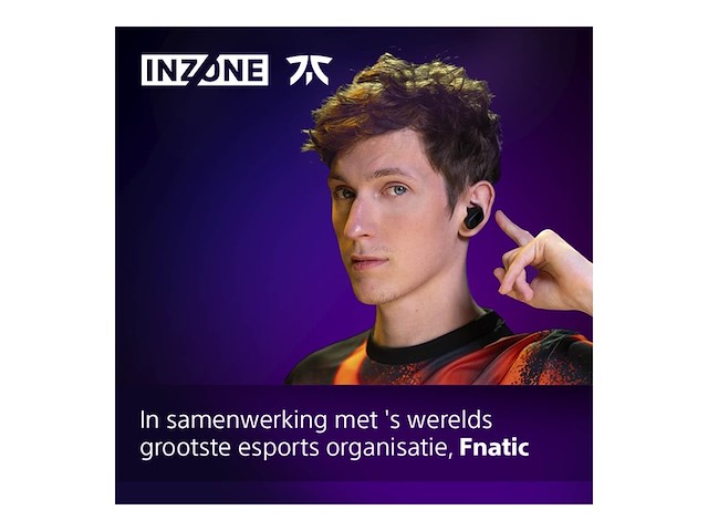 Sony inzone buds draadloze game oordopjes met noise cancelling ps4/5 & pc zwart - afbeelding 2 van  4