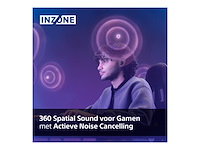 Sony inzone buds draadloze game oordopjes met noise cancelling ps4/5 & pc zwart - afbeelding 3 van  4