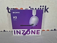 Sony inzone h3 - gaming headset - ps4/5 & pc - wit - afbeelding 2 van  2