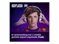 Sony inzone h5 draadloze game koptelefoon wit - afbeelding 3 van  4