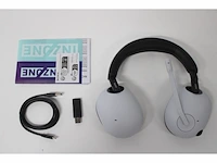 Sony inzone h9 draadloze gaming headset noise cancelling ps4/ps5 & pc wit - afbeelding 3 van  3