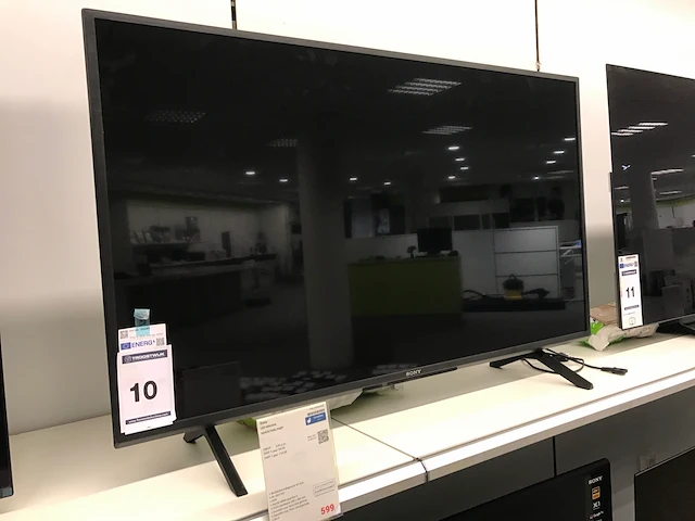 Sony kd43x75wlpaep televisie, showmodel - afbeelding 1 van  6