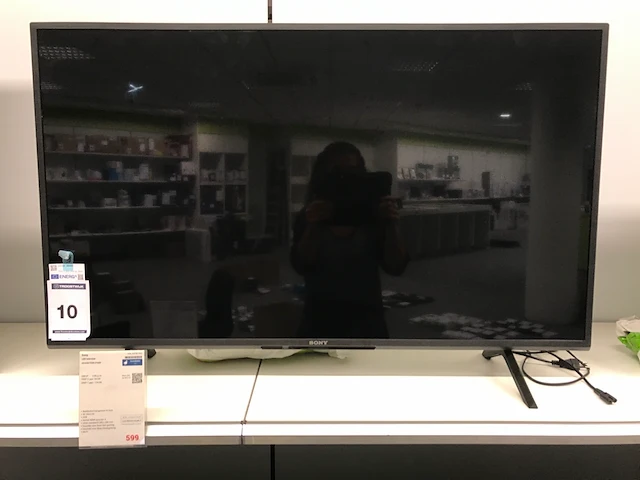Sony kd43x75wlpaep televisie, showmodel - afbeelding 2 van  6