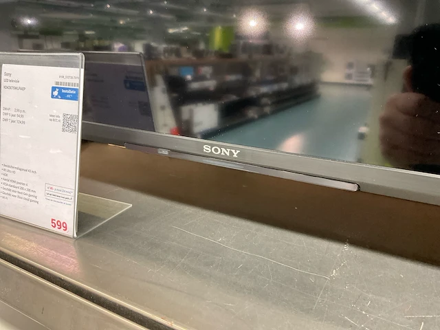 Sony kd43x75wlpaep televisie - afbeelding 2 van  4