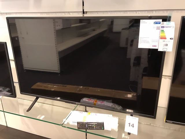 Sony kd43x75wlpaep televisie - afbeelding 1 van  4