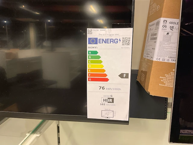 Sony kd55x85laep lcd televisie - afbeelding 2 van  4