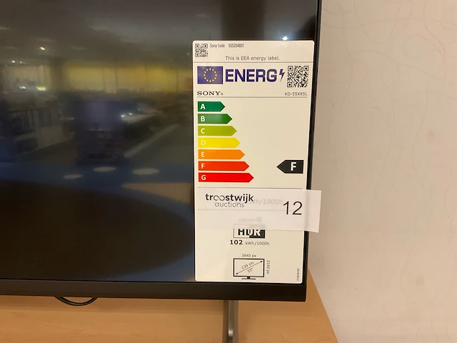 Sony kd55x85laep televisie - afbeelding 2 van  6
