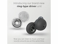 Sony linkbuds draadloze oordopjes grijs - afbeelding 3 van  4