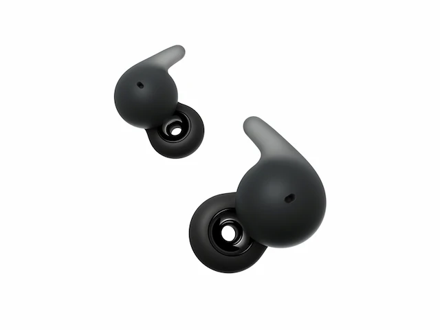Sony linkbuds open - draadloze bluetooth open ear buds - zwart - afbeelding 1 van  5