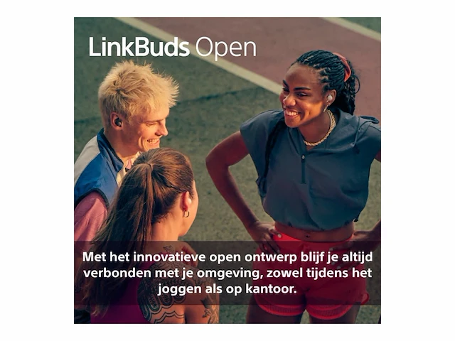 Sony linkbuds open draadloze oordopjes - wit - afbeelding 3 van  4
