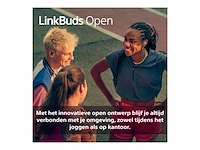 Sony linkbuds open draadloze oordopjes - wit - afbeelding 3 van  4