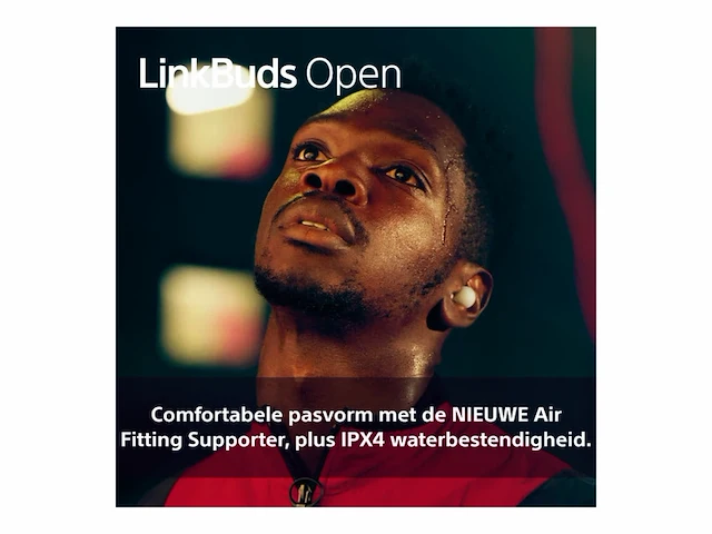 Sony linkbuds open draadloze oordopjes zwart - afbeelding 4 van  6