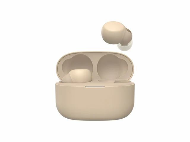 Sony linkbuds s draadloze oordopjes met noise cancelling ecru - afbeelding 1 van  3