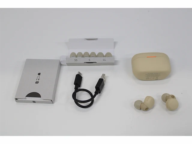 Sony linkbuds s draadloze oordopjes met noise cancelling ecru - afbeelding 3 van  3