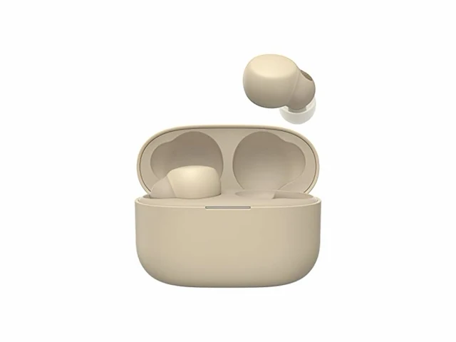 Sony linkbuds s draadloze oordopjes met noise cancelling ecru - afbeelding 4 van  5