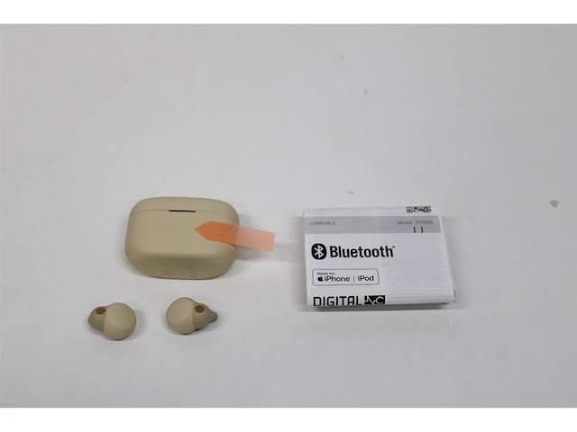 Sony linkbuds s draadloze oordopjes met noise cancelling ecru - afbeelding 5 van  6