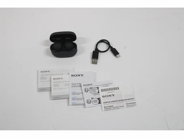 Sony linkbuds s draadloze oordopjes met noise cancelling zwart - afbeelding 5 van  5