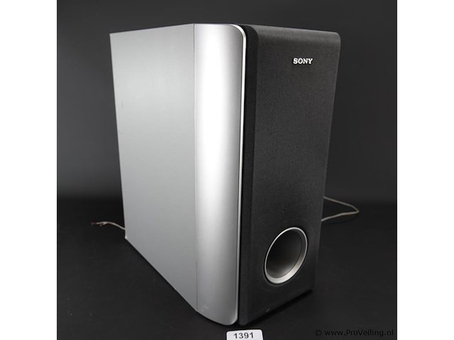 Sony model no. ss-wp1000 passive subwoofer - afbeelding 1 van  5