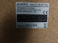 Sony model no. ss-wp1000 passive subwoofer - afbeelding 5 van  5