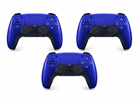 Sony playstation controller - ps5 - kobalt blauw (3x) - afbeelding 1 van  2