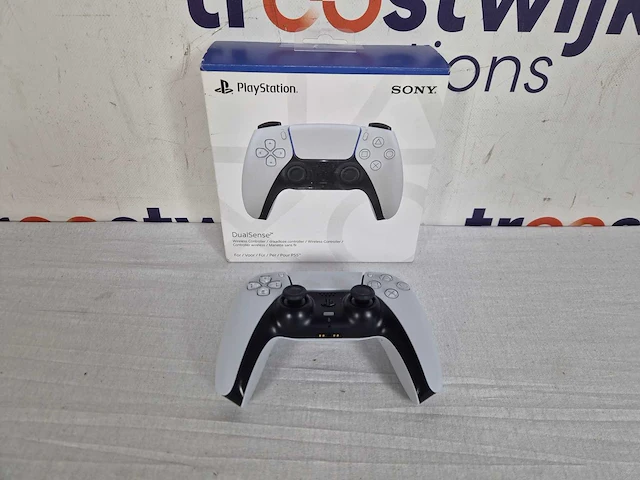 Sony playstation controller - ps5 - wit (2x) - afbeelding 2 van  2