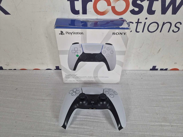 Sony playstation controller - ps5 - wit (2x) - afbeelding 2 van  2