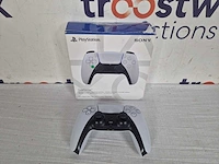 Sony playstation controller - ps5 - wit (2x) - afbeelding 2 van  2