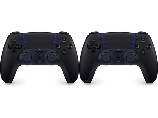 Sony playstation controller - ps5 - zwart (2x) - afbeelding 1 van  2
