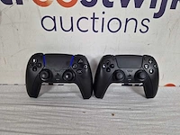 Sony playstation controller - ps5 - zwart (2x) - afbeelding 2 van  2