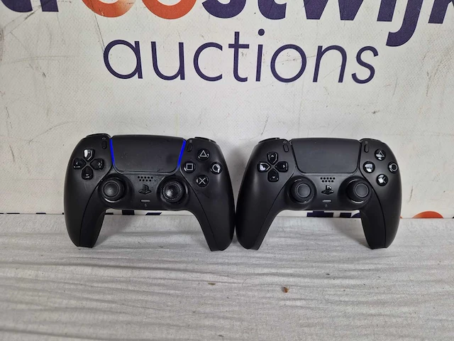 Sony playstation controller - ps5 - zwart (2x) - afbeelding 2 van  2