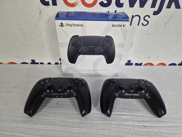 Sony playstation controller - ps5 - zwart (3x) - afbeelding 2 van  2
