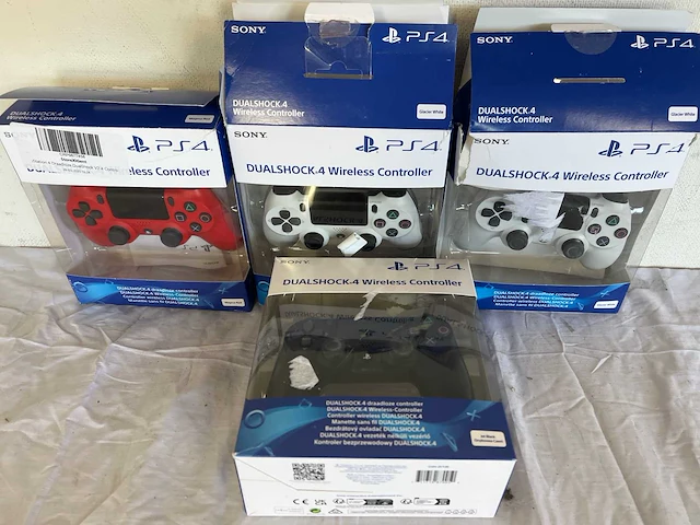 Sony playstation controller (3x) - afbeelding 2 van  2