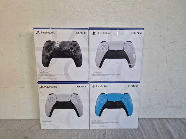 Sony playstation controllers (4x) - afbeelding 2 van  2