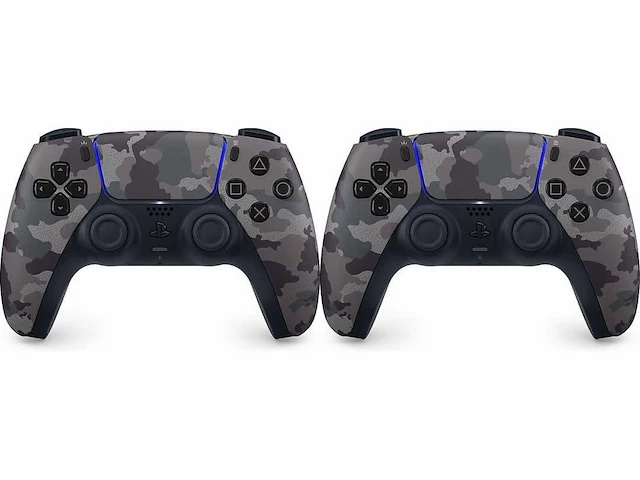 Sony playstation dualsense gray camouflage (2x) - afbeelding 1 van  2