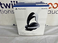 Sony playstation pulse elite - draadloze gaming headset - inclusief draagtas - ps5/ps4, windows, mobile - wit - afbeelding 2 van  2