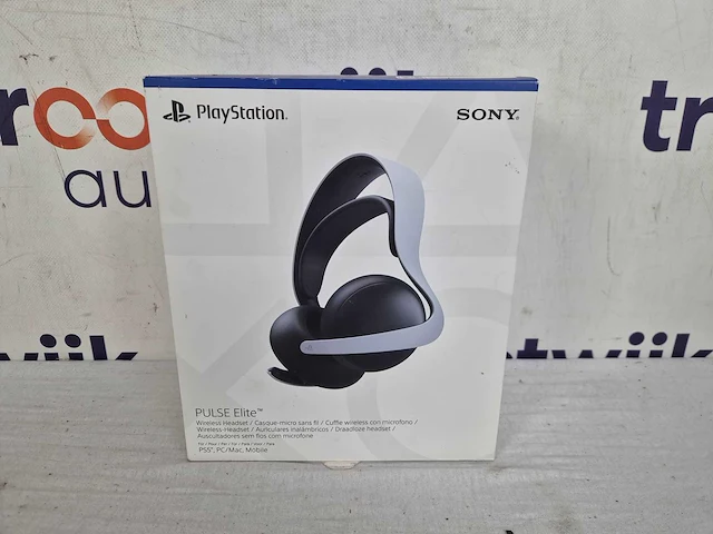 Sony playstation pulse elite - draadloze gaming headset - ps5/ps4, windows, mobile - wit - afbeelding 2 van  2