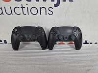 Sony ps5 dualsense draadloze controller - midnight black - afbeelding 2 van  2