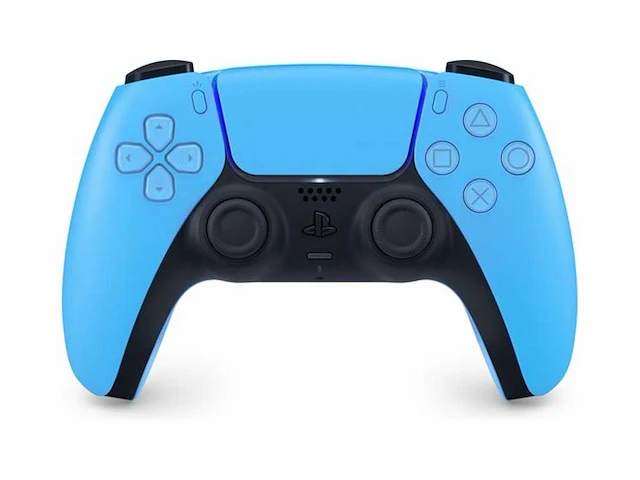 Sony ps5 dualsense draadloze controller - starlight blue - afbeelding 1 van  2
