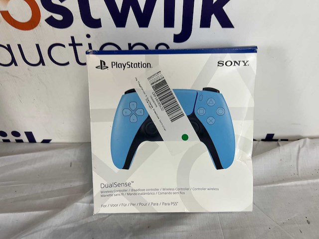 Sony ps5 dualsense draadloze controller - starlight blue - afbeelding 2 van  2