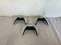 Sony ps5 dualsense draadloze controller - wit (3x) - afbeelding 2 van  2