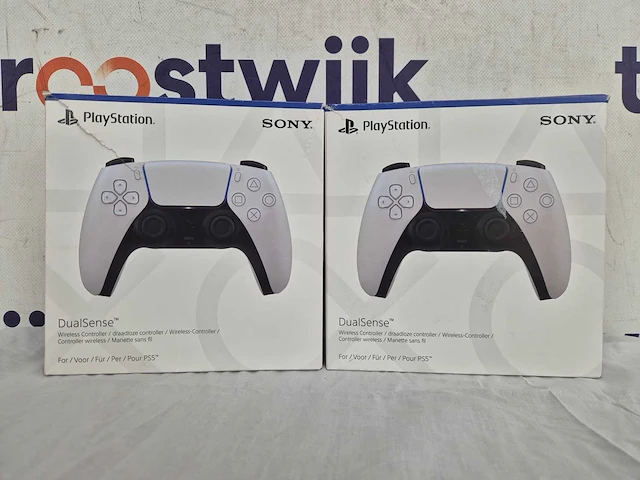 Sony ps5 dualsense draadloze controller - wit - afbeelding 2 van  2