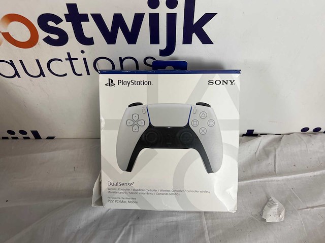 Sony ps5 dualsense draadloze controller - wit - afbeelding 2 van  2