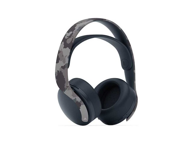 Sony ps5 pulse 3d draadloze headset - grey camo - ps4/ps5 - afbeelding 1 van  1