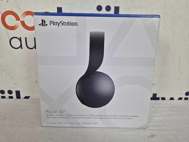 Sony pulse 3d draadloze headset - midnight black - ps4/ps6 - afbeelding 2 van  2